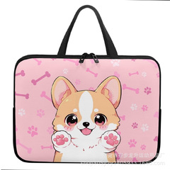 メーカー卸売ダイビング素材熱転写コンピュータバッグ漫画ファッションパーソナライズされたノートブックラップトップライナーバッグ