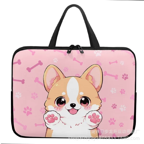 Manufacturer Wholesale Diving Material Heat Transfer Computer Bag Cartoon Fashion Personalized Notebook Laptop Sleeve Bag