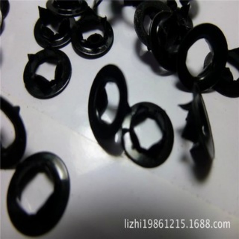 Suministro marco de fotos accesorios de hardware tablero redondo cinta hebilla Lotus hebilla cinta Stud zapatos ojo presión hebilla garra hebilla 10mm