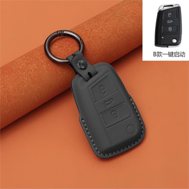 鍵カバーの頭の層の牛革の本革の速騰の宝はマイテンのゴルフの歌の道を探して車のパサートの朗逸を見ます。