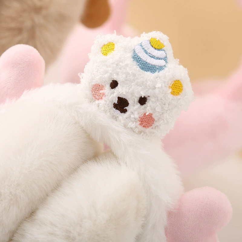 Cartoon cute windproof keep warm high quality foldable headphones for elementary school students