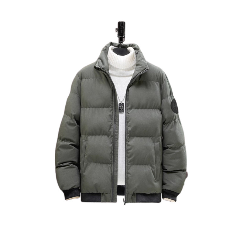 Tigre chaqueta de algodón hombre plumón corto engrosado chaqueta de algodón caliente para estudiantes