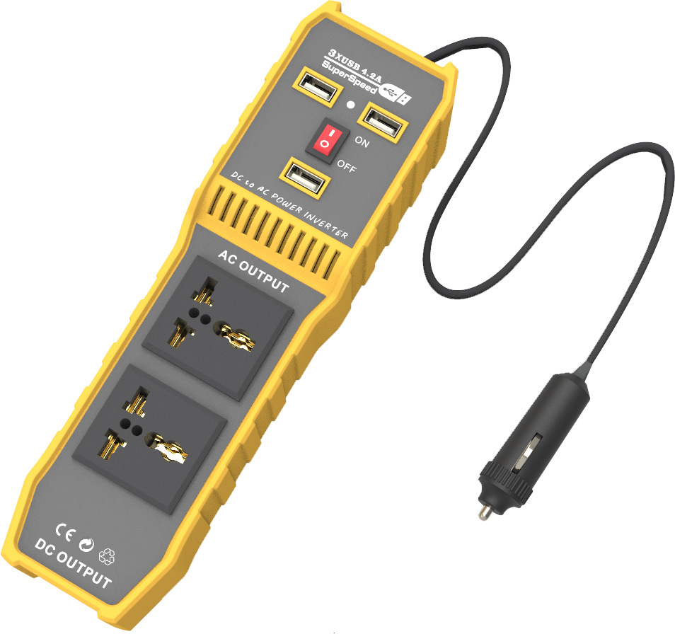 实力工厂直销车载逆变器200W 3000Wpower inverter12V转220V 110V