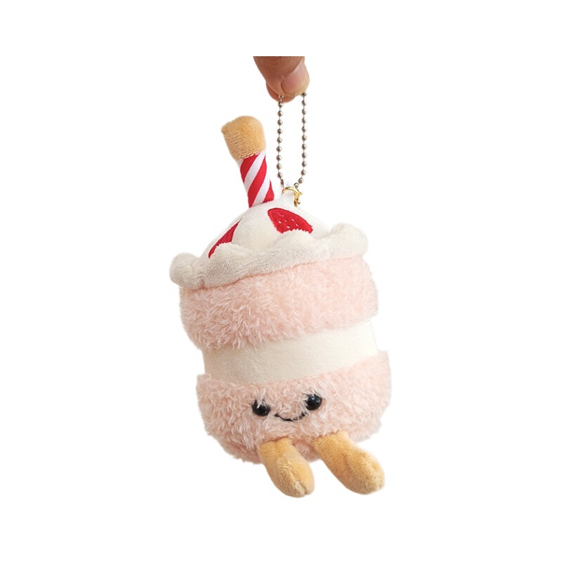 誕生日ケーキかわいいケーキぬいぐるみ誕生日プレゼント小さなぬいぐるみ人形|undefined