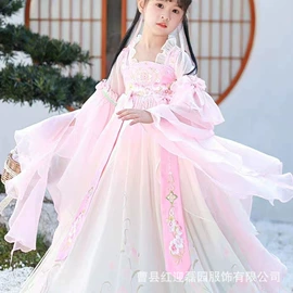 童汉服;童套装;汉服套装