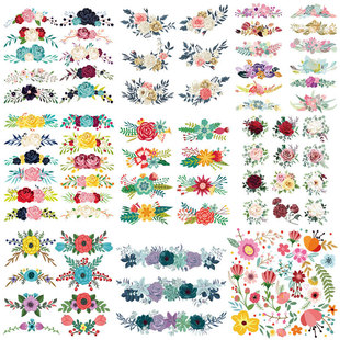 Heat transfer with heat transfer stickers