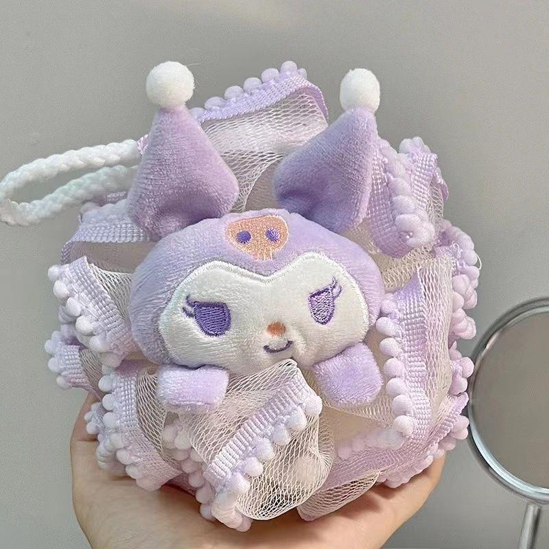 ins nuevo lindo Sanrio dibujos animados balón de baño dormitorio balón de baño casero flor de baño estudiante balón de baño burbujeante
