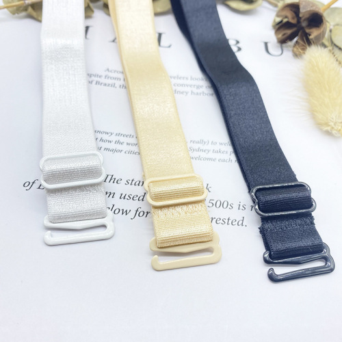 Manufacturer wholesale underwear accessories 18MM extended shoulder straps bra fixed extension buckle sports shoulder straps OPP packaging