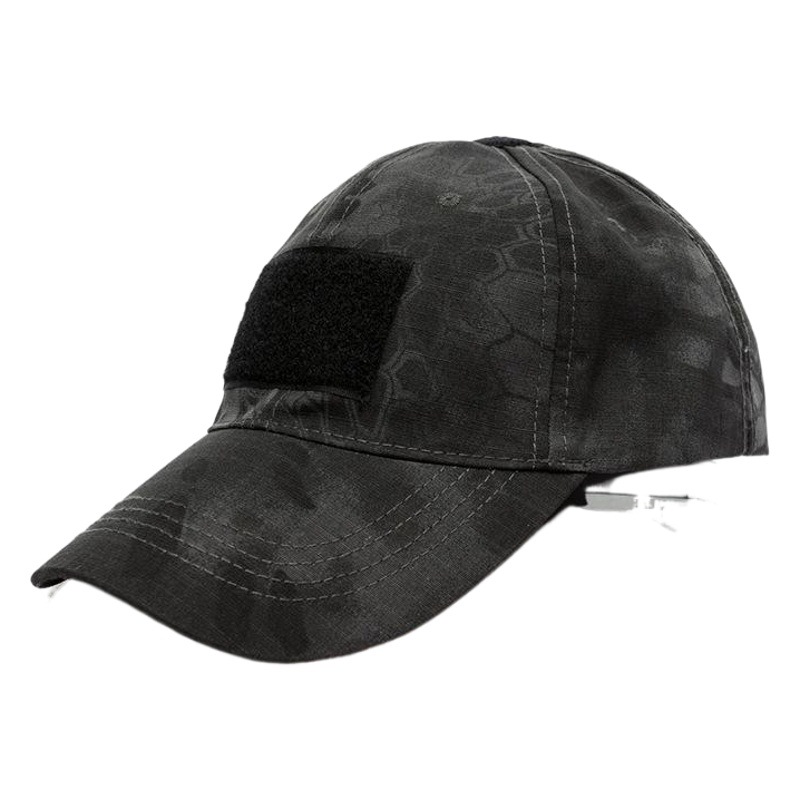 Cross-border source camouflage baseball cap sun hat python pattern peaked cap fishing cap military fan hat manufacturers spot