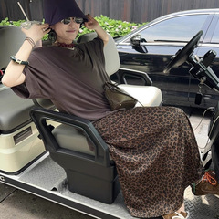 OWISH豹の意味は流行しすぎて、すべて買わなければならない定染生地豹紋スカート