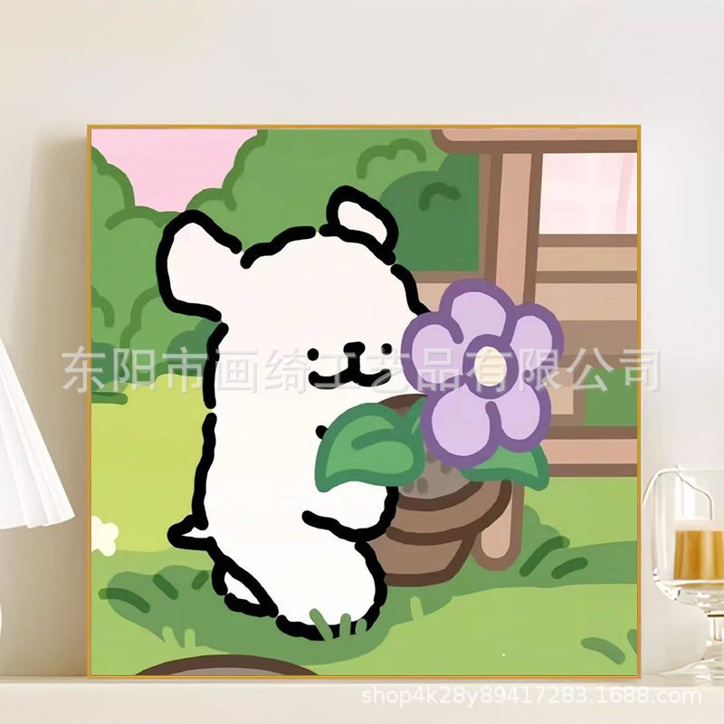 R090 / 20*20CM(画笔+颜料+绷好内框）