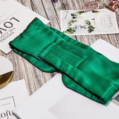 19moomi double-sided silk eye mask cross-border  new adult mulberry silk eye mask holiday gift wholesale