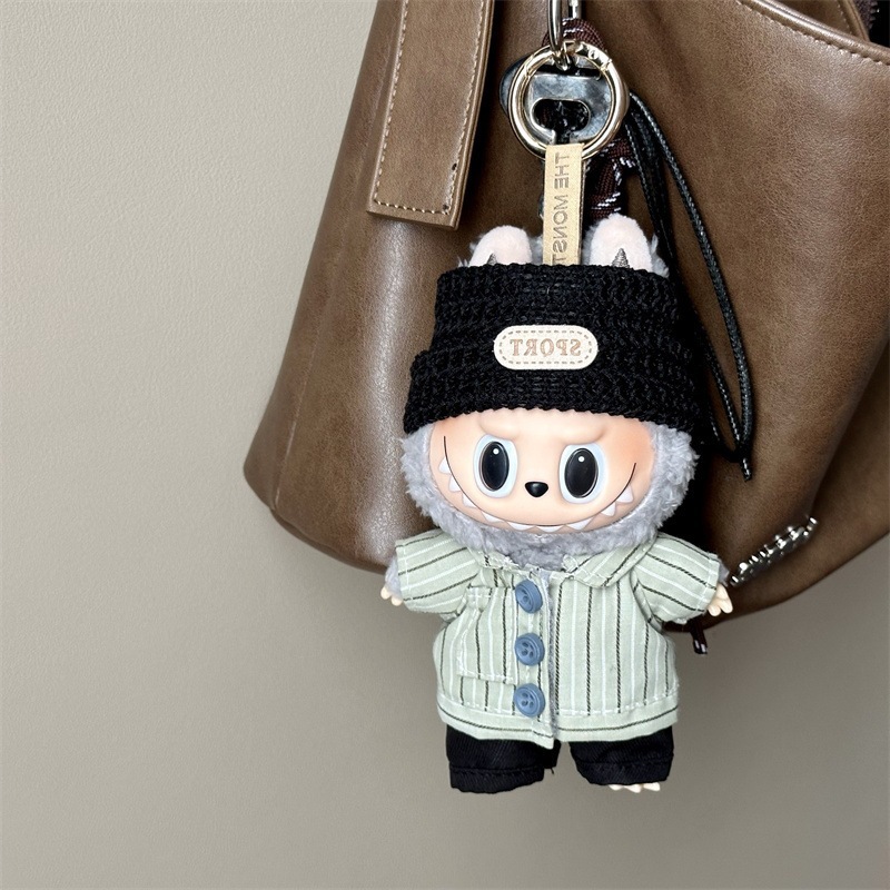 替三代批发娃娃衣拉布labubu7cm着适用于布套装1一二毛绒公仔衣服|undefined