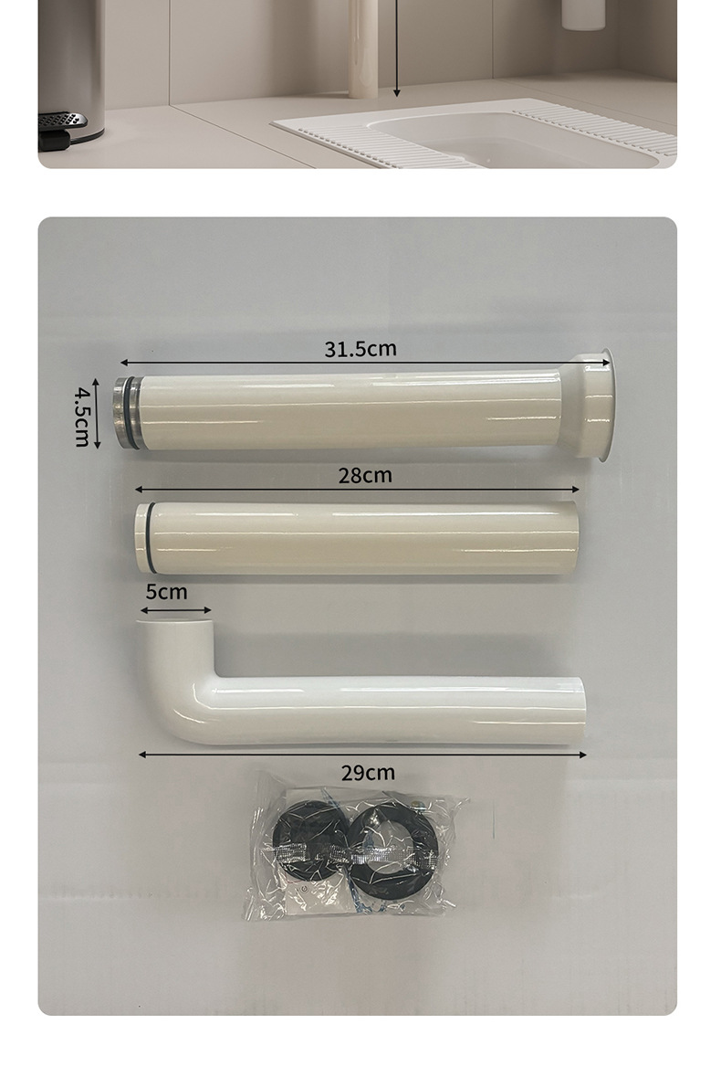 Toilet flushing tank, squat toilet, thickened stainless steel water tank, wall-mounted public squat toilet flushing device for household bathrooms undefined