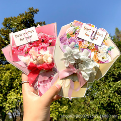 辰陽文化箱入りグリーティングカードの大きな束の花のアイデアの乾いた花のグリーティングカードの立体的な花の形の学生のプレゼントカード