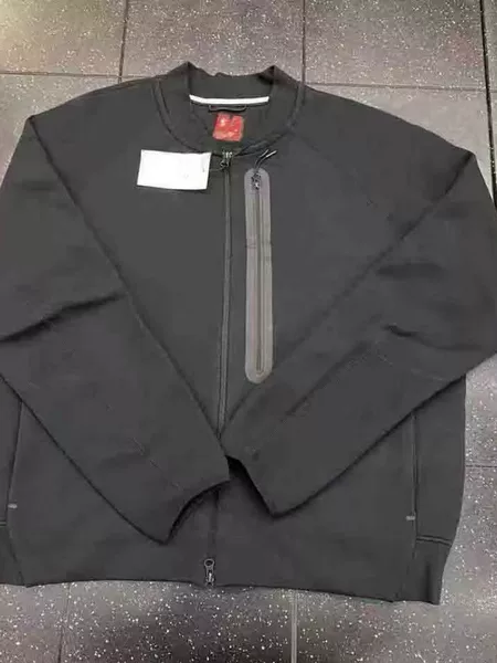 Cross-border heavyweight knitted baseball jacket, casual loose fit, 320g windproof jacket, sports training running top