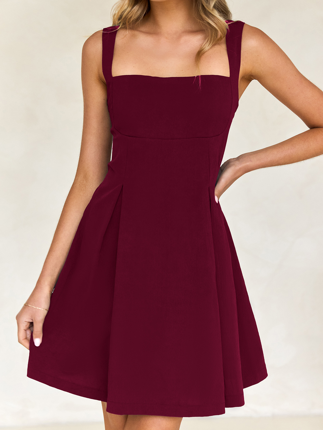 Spring Summer Sexy Elegant Butterfly Lace up the Dinner Party Sling Dress