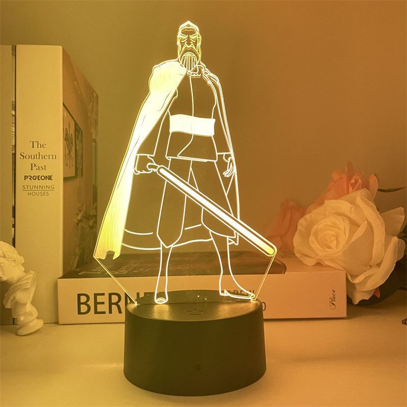 usb night light star wars darth moore c-3po white soldier black warrior death star yoda master robot light