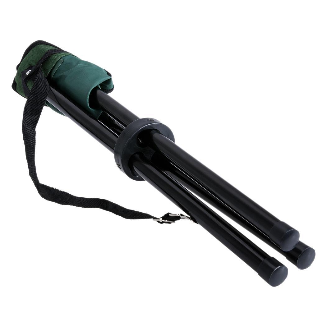 Daxuan viaje de pesca al aire libre taburete de pesca con patas de pato para acampar silla plegable ligera y fácil de transportar