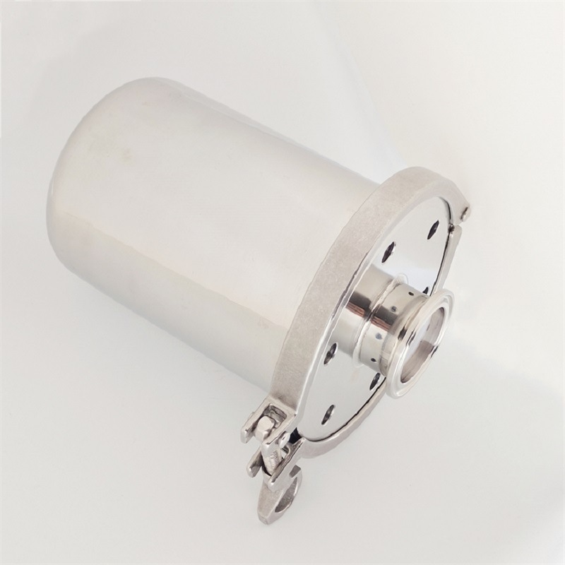 不锈钢储罐顶呼吸阀 316L卫生级快装卡盘卡箍式空气净化过滤器