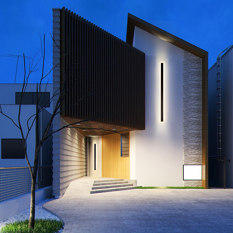 極簡北歐現代簡約led長條壁燈客廳臥室床頭燈背景牆樓梯走廊燈