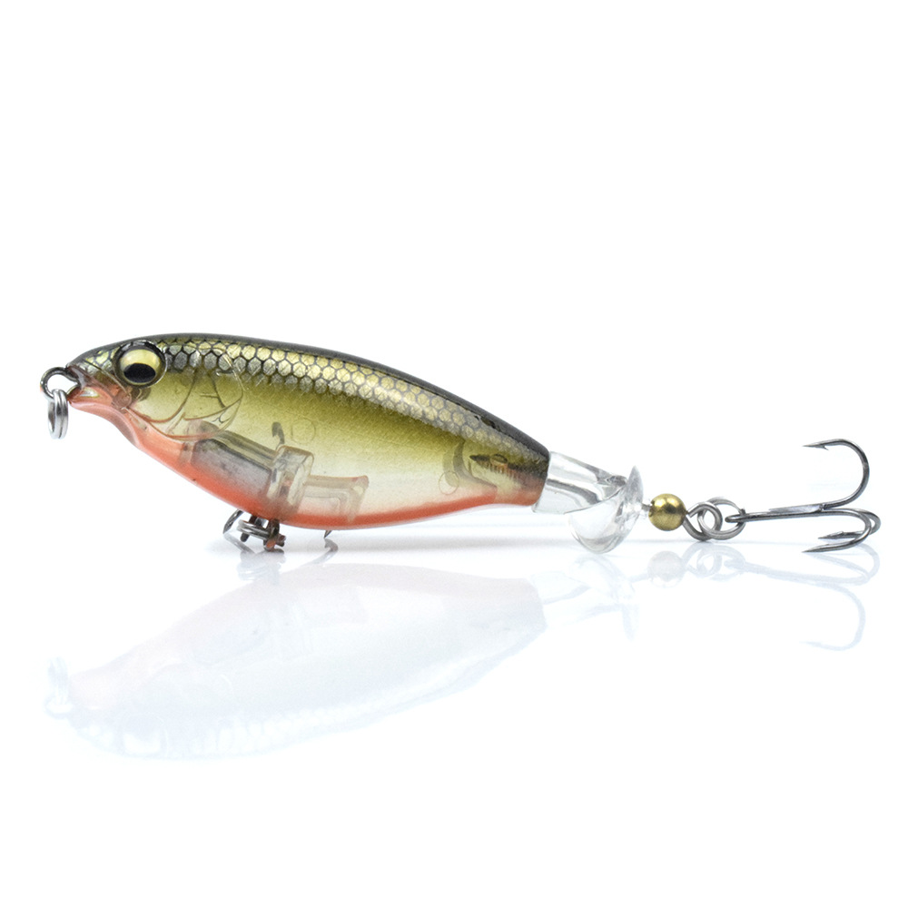 2 Pcs Whopper Plopper fishing lures bass trout Saltwater Sea Fishing Lure