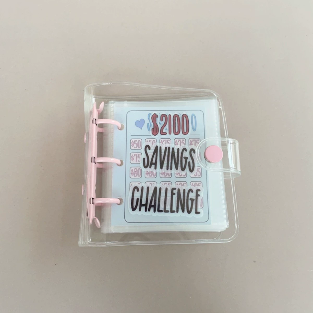 Пенал экономии PVC3 мини — 3-дыр PVC кассовый сберегатель, 11.5×10.5×2.5 см