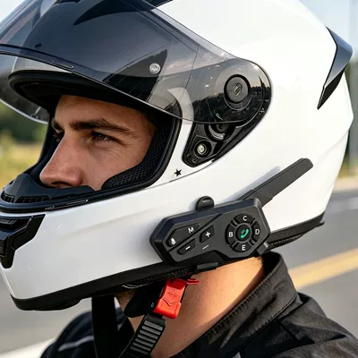 Motorcycle Helmet Bluetooth: Motorcycle Helmet Headset