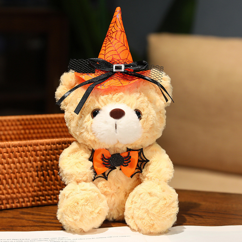 国境を越えたハロウィーンの熊人形ハロウィーンの装飾品のアイデアはテディベアのぬいぐるみを責める|undefined