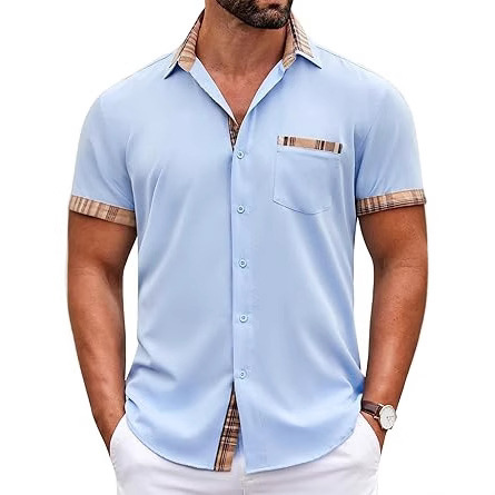 Men's summer shirt for leisure