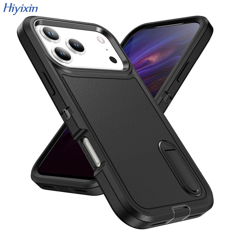 New Iphone17Pro Max Frosted Three-Proof Mobile Phone Case Apple 6/7/8 Defense Bracket Armor Protective Cover New Iphone17Pro Max Frosted Three-Proof Mobile Phone Case Apple 6/7/8 Defense Bracket Armor Protective Cover