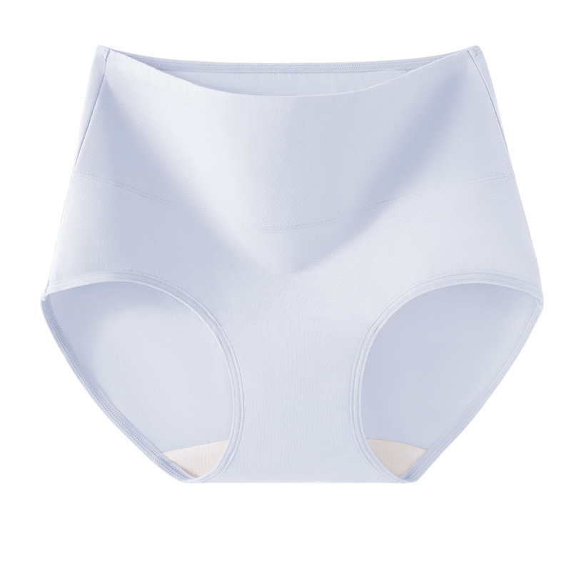 Bragas suaves transpirables de algodón de cintura alta entrepierna antibacteriana entrepierna de algodón entrepierna más larga pantalones de algodón de gran tamaño para mujer