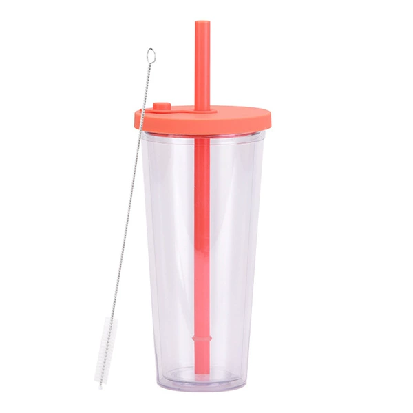 Transparent orange red cover