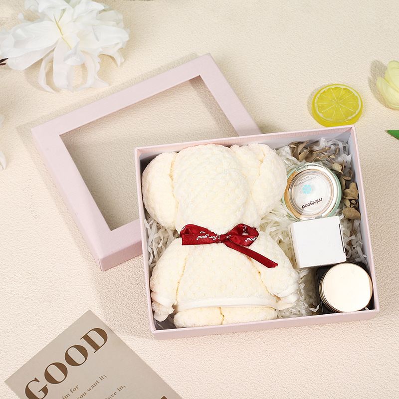 Elegant 520 Window Gift Box for Valentine's Day Surprise Gift, Simple Transparent Hand Gift Box, Empty