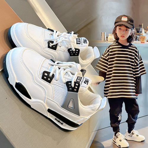 Children's sports shoes new  autumn comfortable and fashionable running shoes for boys and girls, casual shoes, student shoes