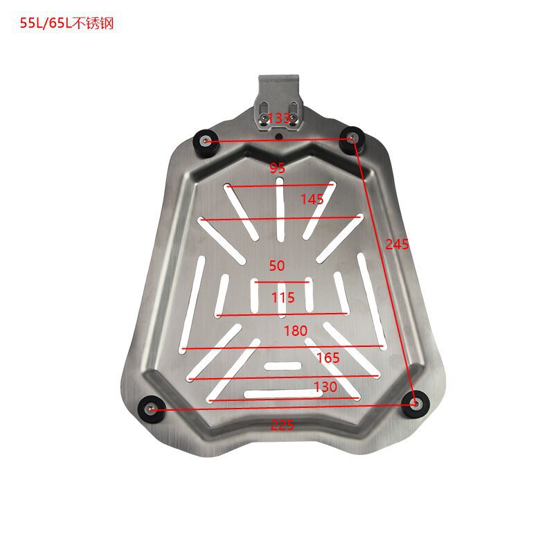 Wholesale 28L/36/45L/55L/65L/80L/100L Motorcycle Aluminum Alloy Tail Box Quick-Release Base Accessories