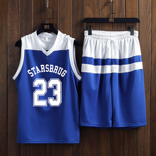 2025 Sports Quick-Drying Vest Set for Boys, Teenagers, Middle and High School Students, Loose Vest Bxa03-P37