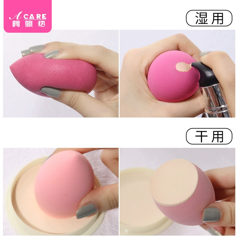 Cosmetic sponge, makeup primer, soft heel, 1v