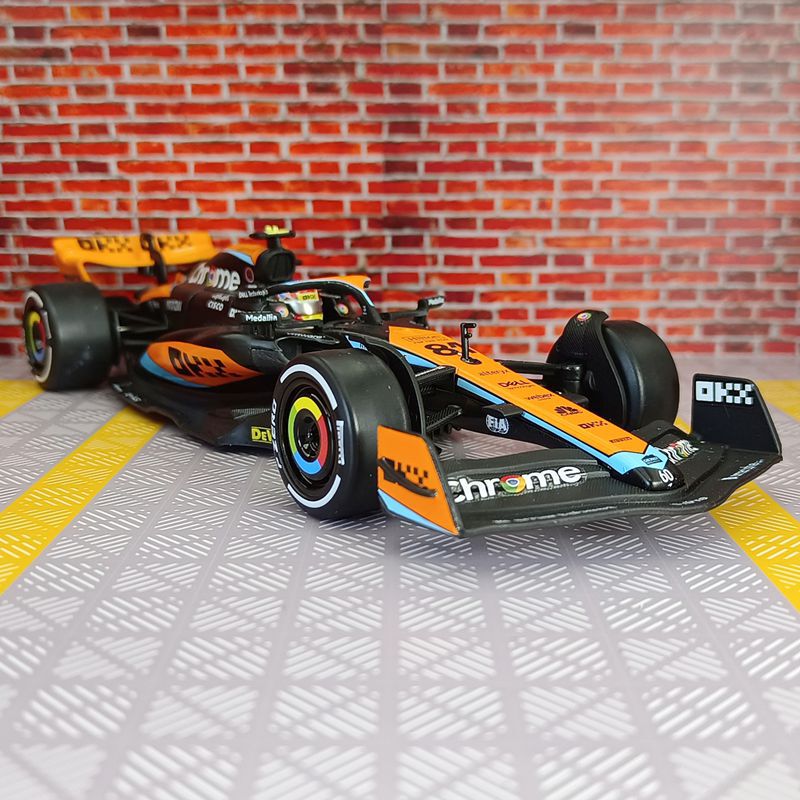 Caibo 68290K Simulated Mcl60 Australian Event Alloy Car Model Formula F1 Racing Car Model