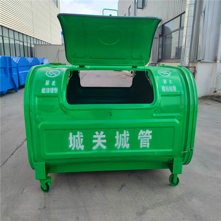 3方大垃圾桶小区学校不绣钢4方垃圾箱不绣钢分类垃圾箱厂家直供