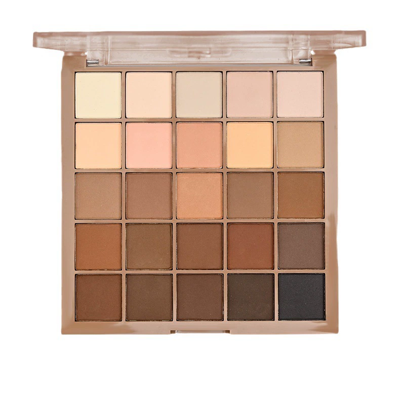 Палетка теней (кубик Рубика) 25Colors Matte & Waterproof, для сухой кожи, долговременная