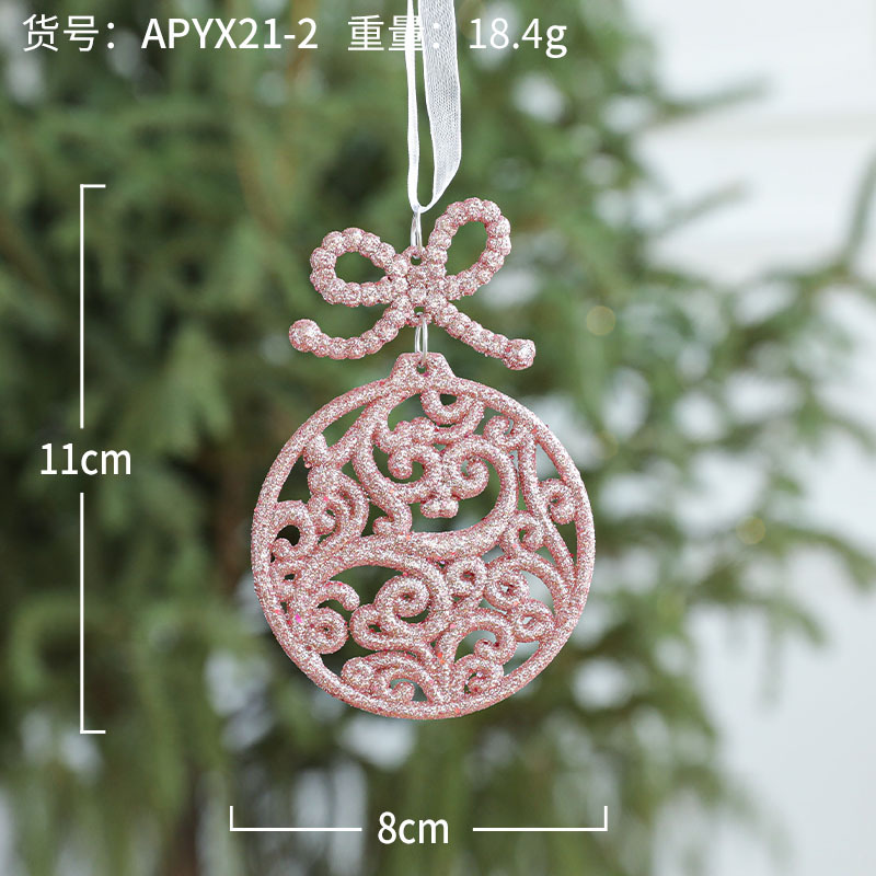 Colgante esférico rosa/pieza/18,4G