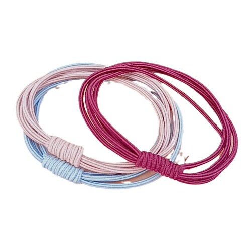 4-in-1 Internet celebrity hairband, small fresh Korean style headwear, girl's heart-tied hair accessories, 4-in-1 rubber band