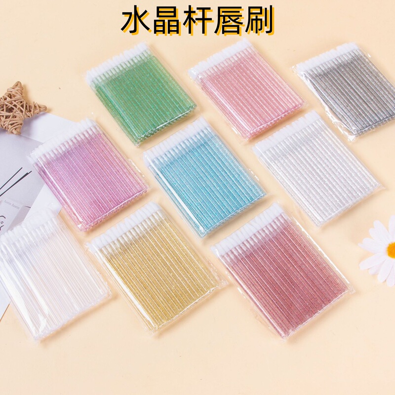New Style Grafted Eyelash Crystal Rod Lip Brush Lip Gloss Stick Lipstick Brush Lip Glaze Brush Beauty Tool Crystal Rod New Style Grafted Eyelash Crystal Rod Lip Brush Lip Gloss Stick Lipstick Brush Lip Glaze Brush Beauty Tool Crystal Rod