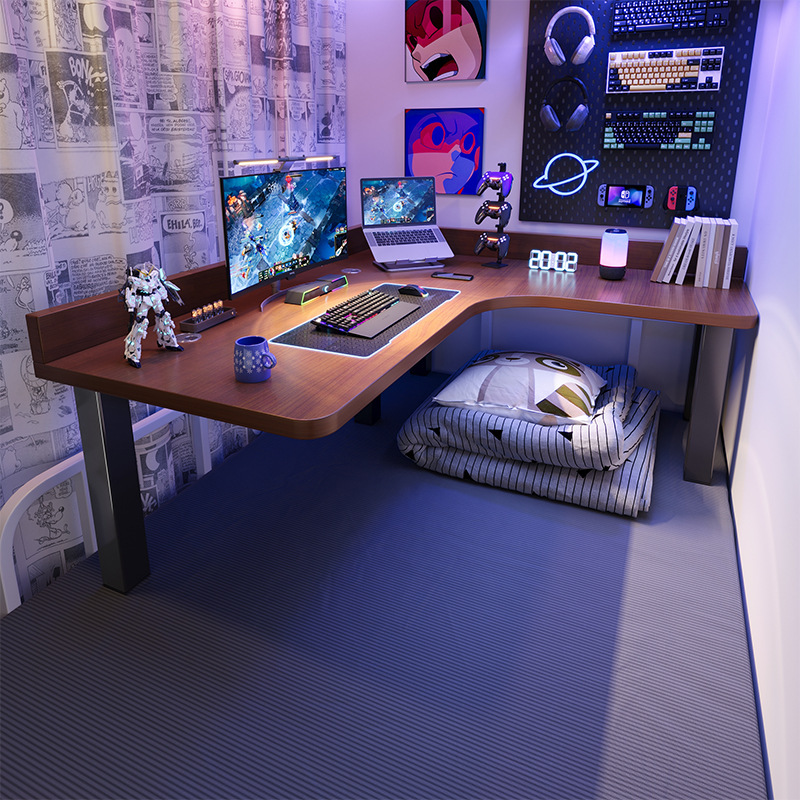 Bed Table Dormitory Computer Table Corner Table E-Sports Table College Student Bunk Bed Table L-Shaped Desk Corner Table
