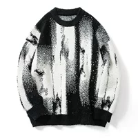 Genuine design knitted sweater for leisure, oversize