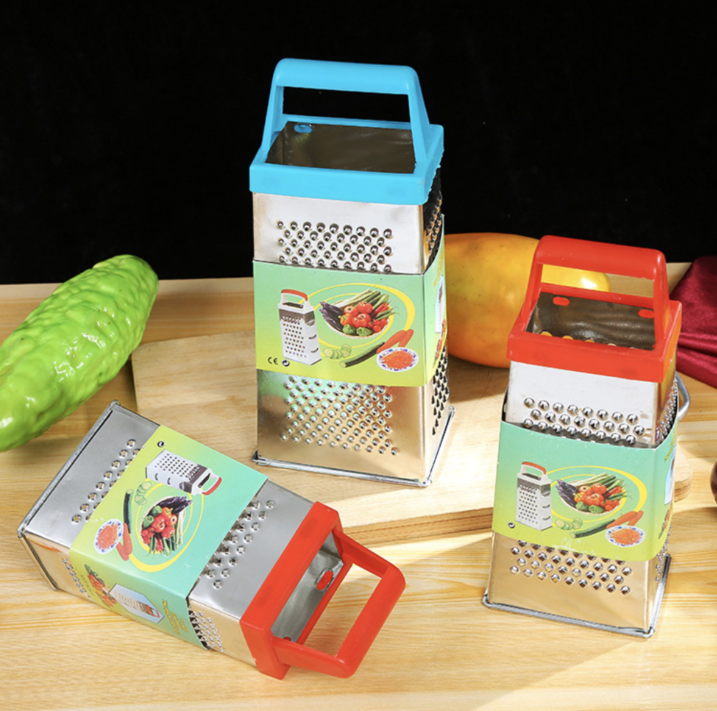 Pelador multifuncional de 4 en 1, diseño compacto