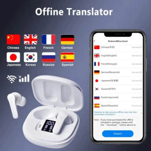 ElderdiscussTM translation наушники умный голосовой набор переводчик