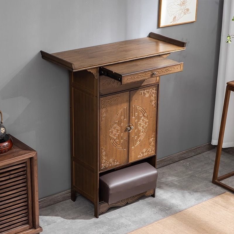 Buddhist Altar Table for Home Use, Economical Style, Main Altar, Incense Table, Guanyin, God of Wealth Offering Table, Modern Small Altar