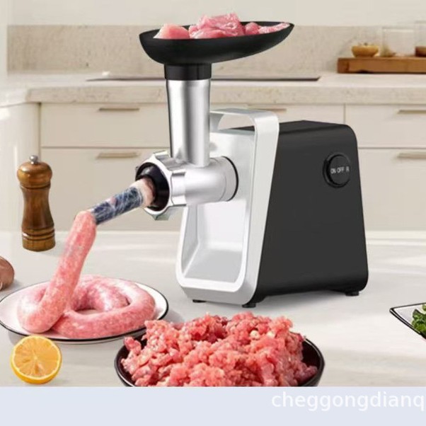 Sınır ötesi Amazon elektrikli kıyma makinesi Avrupa, Amerika, İngiltere, Japonya ve Avustralya sosis dolum makinesi kıyma biber sarımsak pişirme makinesi